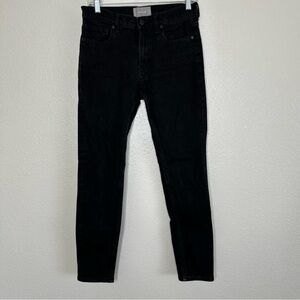 Everlane High Rise Black Skinny Jeans 28